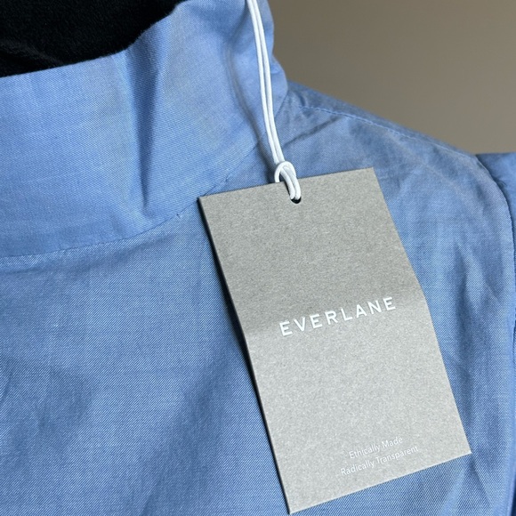 Everlane Sky Blue Blouse - Picture 4 of 7